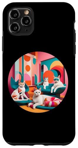 Lustige, moderne Katzen-Looks, Retro-Katzen aus der Mitte des Jahrhunderts Hülle für iPhone 11 Pro Max Lustige, moderne Katzen-Looks, Retro-Katzen aus der Mitte des Jahrhunderts Hülle für iPhone 11 Pro Max von Mid Century Modern Feline Funnies