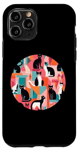 Lustige, moderne Katzen-Looks, Retro-Katzen aus der Mitte des Jahrhunderts Hülle für iPhone 11 Pro Lustige, moderne Katzen-Looks, Retro-Katzen aus der Mitte des Jahrhunderts Hülle für iPhone 11 Pro von Mid Century Modern Feline Funnies