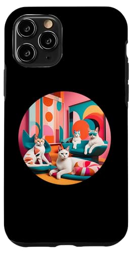 Lustige, moderne Katzen-Looks, Retro-Katzen aus der Mitte des Jahrhunderts Hülle für iPhone 11 Pro Lustige, moderne Katzen-Looks, Retro-Katzen aus der Mitte des Jahrhunderts Hülle für iPhone 11 Pro von Mid Century Modern Feline Funnies