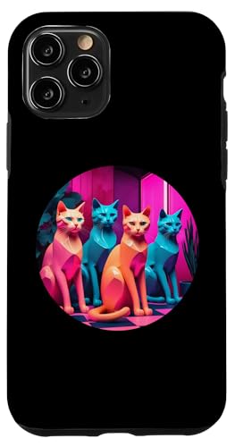 Lustige, moderne Katzen-Looks, Retro-Katzen aus der Mitte des Jahrhunderts Hülle für iPhone 11 Pro Lustige, moderne Katzen-Looks, Retro-Katzen aus der Mitte des Jahrhunderts Hülle für iPhone 11 Pro von Mid Century Modern Feline Funnies