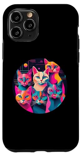 Lustige, moderne Katzen-Looks, Retro-Katzen aus der Mitte des Jahrhunderts Hülle für iPhone 11 Pro Lustige, moderne Katzen-Looks, Retro-Katzen aus der Mitte des Jahrhunderts Hülle für iPhone 11 Pro von Mid Century Modern Feline Funnies