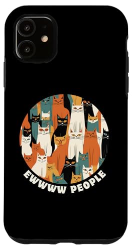 Lustige, moderne Katzen-Looks, Retro-Katzen aus der Mitte des Jahrhunderts Hülle für iPhone 11 Lustige, moderne Katzen-Looks, Retro-Katzen aus der Mitte des Jahrhunderts Hülle für iPhone 11 von Mid Century Modern Feline Funnies