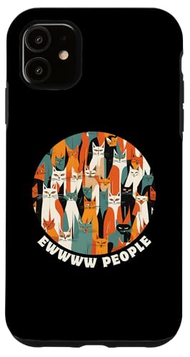 Lustige, moderne Katzen-Looks, Retro-Katzen aus der Mitte des Jahrhunderts Hülle für iPhone 11 Lustige, moderne Katzen-Looks, Retro-Katzen aus der Mitte des Jahrhunderts Hülle für iPhone 11 von Mid Century Modern Feline Funnies