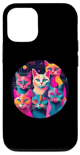 Lustige, moderne Katzen-Looks, Retro-Katzen aus der Mitte des Jahrhunderts Hülle für iPhone 12/12 Pro Lustige, moderne Katzen-Looks, Retro-Katzen aus der Mitte des Jahrhunderts Hülle für iPhone 12/12 Pro von Mid Century Modern Feline Funnies