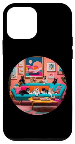 Lustige, moderne Katzen-Looks, Retro-Katzen aus der Mitte des Jahrhunderts Hülle für iPhone 12 mini Lustige, moderne Katzen-Looks, Retro-Katzen aus der Mitte des Jahrhunderts Hülle für iPhone 12 mini von Mid Century Modern Feline Funnies