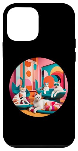Lustige, moderne Katzen-Looks, Retro-Katzen aus der Mitte des Jahrhunderts Hülle für iPhone 12 mini Lustige, moderne Katzen-Looks, Retro-Katzen aus der Mitte des Jahrhunderts Hülle für iPhone 12 mini von Mid Century Modern Feline Funnies
