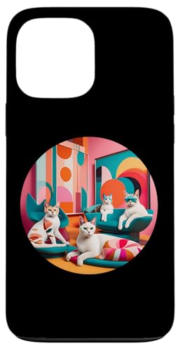 Lustige, moderne Katzen-Looks, Retro-Katzen aus der Mitte des Jahrhunderts Hülle für iPhone 13 Pro Max Lustige, moderne Katzen-Looks, Retro-Katzen aus der Mitte des Jahrhunderts Hülle für iPhone 13 Pro Max von Mid Century Modern Feline Funnies