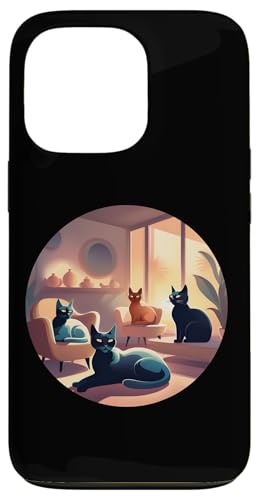 Lustige, moderne Katzen-Looks, Retro-Katzen aus der Mitte des Jahrhunderts Hülle für iPhone 13 Pro Lustige, moderne Katzen-Looks, Retro-Katzen aus der Mitte des Jahrhunderts Hülle für iPhone 13 Pro von Mid Century Modern Feline Funnies