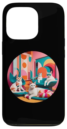 Lustige, moderne Katzen-Looks, Retro-Katzen aus der Mitte des Jahrhunderts Hülle für iPhone 13 Pro Lustige, moderne Katzen-Looks, Retro-Katzen aus der Mitte des Jahrhunderts Hülle für iPhone 13 Pro von Mid Century Modern Feline Funnies
