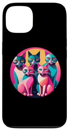 Lustige, moderne Katzen-Looks, Retro-Katzen aus der Mitte des Jahrhunderts Hülle für iPhone 13 Lustige, moderne Katzen-Looks, Retro-Katzen aus der Mitte des Jahrhunderts Hülle für iPhone 13 von Mid Century Modern Feline Funnies