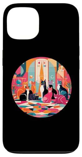 Lustige, moderne Katzen-Looks, Retro-Katzen aus der Mitte des Jahrhunderts Hülle für iPhone 13 Lustige, moderne Katzen-Looks, Retro-Katzen aus der Mitte des Jahrhunderts Hülle für iPhone 13 von Mid Century Modern Feline Funnies