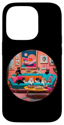 Lustige, moderne Katzen-Looks, Retro-Katzen aus der Mitte des Jahrhunderts Hülle für iPhone 14 Pro Lustige, moderne Katzen-Looks, Retro-Katzen aus der Mitte des Jahrhunderts Hülle für iPhone 14 Pro von Mid Century Modern Feline Funnies