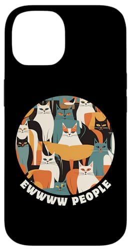 Lustige, moderne Katzen-Looks, Retro-Katzen aus der Mitte des Jahrhunderts Hülle für iPhone 14 Lustige, moderne Katzen-Looks, Retro-Katzen aus der Mitte des Jahrhunderts Hülle für iPhone 14 von Mid Century Modern Feline Funnies