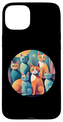 Lustige, moderne Katzen-Looks, Retro-Katzen aus der Mitte des Jahrhunderts Hülle für iPhone 15 Plus Lustige, moderne Katzen-Looks, Retro-Katzen aus der Mitte des Jahrhunderts Hülle für iPhone 15 Plus von Mid Century Modern Feline Funnies