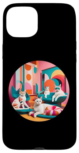 Lustige, moderne Katzen-Looks, Retro-Katzen aus der Mitte des Jahrhunderts Hülle für iPhone 15 Plus Lustige, moderne Katzen-Looks, Retro-Katzen aus der Mitte des Jahrhunderts Hülle für iPhone 15 Plus von Mid Century Modern Feline Funnies