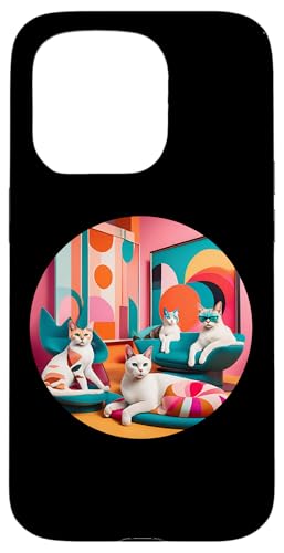 Lustige, moderne Katzen-Looks, Retro-Katzen aus der Mitte des Jahrhunderts Hülle für iPhone 15 Pro Lustige, moderne Katzen-Looks, Retro-Katzen aus der Mitte des Jahrhunderts Hülle für iPhone 15 Pro von Mid Century Modern Feline Funnies