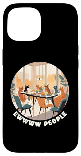 Lustige, moderne Katzen-Looks, Retro-Katzen aus der Mitte des Jahrhunderts Hülle für iPhone 15 Lustige, moderne Katzen-Looks, Retro-Katzen aus der Mitte des Jahrhunderts Hülle für iPhone 15 von Mid Century Modern Feline Funnies