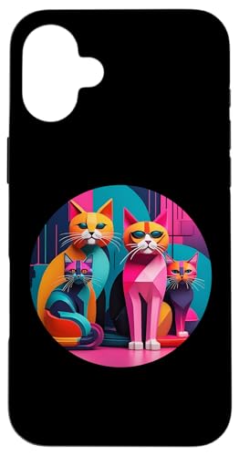 Lustige, moderne Katzen-Looks, Retro-Katzen aus der Mitte des Jahrhunderts Hülle für iPhone 16 Plus Lustige, moderne Katzen-Looks, Retro-Katzen aus der Mitte des Jahrhunderts Hülle für iPhone 16 Plus von Mid Century Modern Feline Funnies