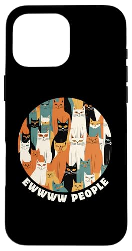 Lustige, moderne Katzen-Looks, Retro-Katzen aus der Mitte des Jahrhunderts Hülle für iPhone 16 Pro Max Lustige, moderne Katzen-Looks, Retro-Katzen aus der Mitte des Jahrhunderts Hülle für iPhone 16 Pro Max von Mid Century Modern Feline Funnies