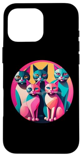 Lustige, moderne Katzen-Looks, Retro-Katzen aus der Mitte des Jahrhunderts Hülle für iPhone 16 Pro Max Lustige, moderne Katzen-Looks, Retro-Katzen aus der Mitte des Jahrhunderts Hülle für iPhone 16 Pro Max von Mid Century Modern Feline Funnies