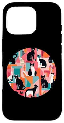 Lustige, moderne Katzen-Looks, Retro-Katzen aus der Mitte des Jahrhunderts Hülle für iPhone 16 Pro Lustige, moderne Katzen-Looks, Retro-Katzen aus der Mitte des Jahrhunderts Hülle für iPhone 16 Pro von Mid Century Modern Feline Funnies