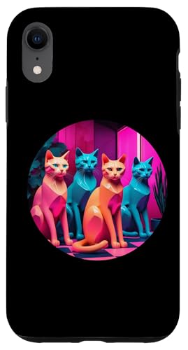 Lustige, moderne Katzen-Looks, Retro-Katzen aus der Mitte des Jahrhunderts Hülle für iPhone XR Lustige, moderne Katzen-Looks, Retro-Katzen aus der Mitte des Jahrhunderts Hülle für iPhone XR von Mid Century Modern Feline Funnies