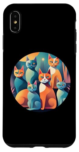 Lustige, moderne Katzen-Looks, Retro-Katzen aus der Mitte des Jahrhunderts Hülle für iPhone XS Max Lustige, moderne Katzen-Looks, Retro-Katzen aus der Mitte des Jahrhunderts Hülle für iPhone XS Max von Mid Century Modern Feline Funnies