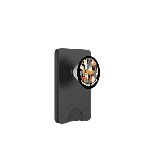 Lustige, moderne Katzen-Looks, Retro-Katzen aus der Mitte des Jahrhunderts PopSockets PopWallet für MagSafe Lustige, moderne Katzen-Looks, Retro-Katzen aus der Mitte des Jahrhunderts PopSockets PopWallet für MagSafe von Mid Century Modern Feline Funnies