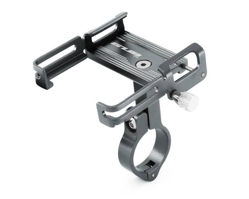 MidGard GUB P10 Fahrrad-Lenker Handyhalterung Universal für Motorrad, E-Bike Smartphone-Halterung, (mit Silikon-Sicherheitsband für 4,0 - 6,7 Zoll Smartphones) von MidGard