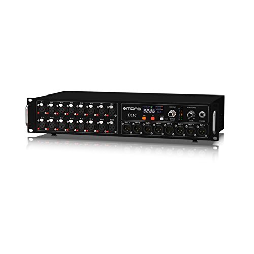 Midas DL16 Stage-Box, 16 Eingänge, 8 Ausgänge, mit 16 Midas-Mikrofon-Vorverstärkern, ULTRANET- und ADAT-Schnittstellen Midas DL16 Stage-Box, 16 Eingänge, 8 Ausgänge, mit 16 Midas-Mikrofon-Vorverstärkern, ULTRANET- und ADAT-Schnittstellen von Midas