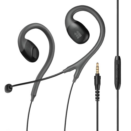 Middle Rabbit S6 Open-Ear-Kopfhörer mit Mikrofon, Bügelkopfhörer mit Kabel 1.7m Lange, Headset mit 3,5-mm-Klinkenstecker, Inline-Fernbedienung Vintage-Ohrhörer-Design Middle Rabbit S6 Open-Ear-Kopfhörer mit Mikrofon, Bügelkopfhörer mit Kabel 1.7m Lange, Headset mit 3,5-mm-Klinkenstecker, Inline-Fernbedienung Vintage-Ohrhörer-Design von Middle Rabbit