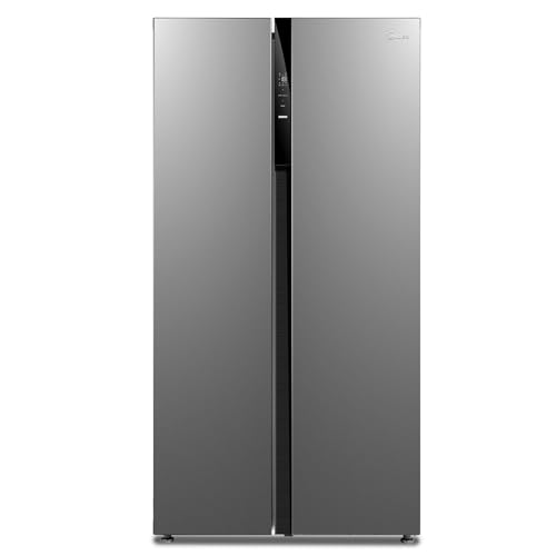 Midea MERS530FGE02 Side-by-Side Kühl-/Gefrierkombination/No Frost/Inverter Compressor/176,5 cm hoch/347 L Kühlen/201 L Gefrieren/Doppelte Steuerung/SuperCool/35dB, Inox Midea MERS530FGE02 Side-by-Side Kühl-/Gefrierkombination/No Frost/Inverter Compressor/176,5 cm hoch/347 L Kühlen/201 L Gefrieren/Doppelte Steuerung/SuperCool/35dB, Inox von Midea