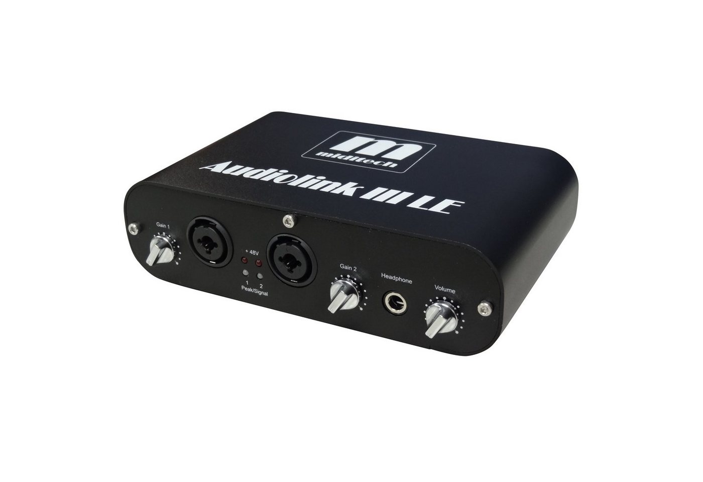 Miditech Digitales Aufnahmegerät (Audiolink III Le Limited Edition black - USB Interface) von Miditech