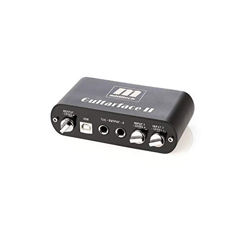 Miditech MIT-00135 Audio-Interface Guitarface II und Sampl.Silver 11 von Miditech