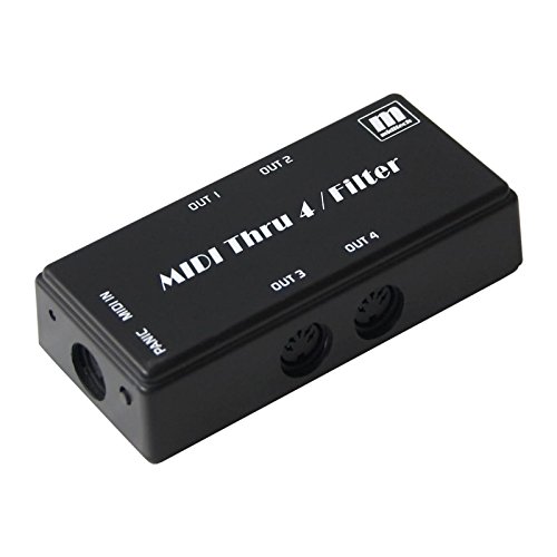 Miditech MIT-00152 Tool MIDI Thru 4 / Filter, black, x von Miditech