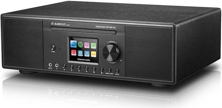 Albrecht DR 890 CD Analog/Digital 30W Schwarz CD-Radio (27389.01) von Midland