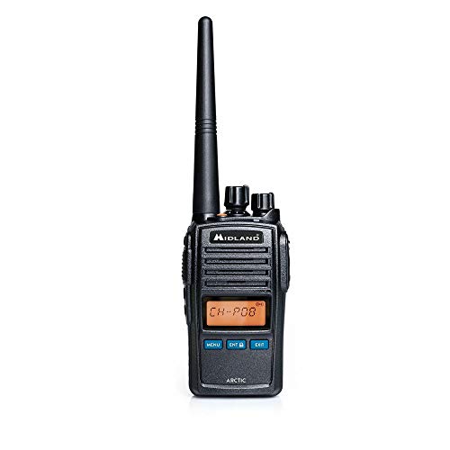 Midland Arctic VHF Marine Band Handheld Transceiver Radio mit Triple Uhr Funktion Schwartz Midland Arctic VHF Marine Band Handheld Transceiver Radio mit Triple Uhr Funktion Schwartz von Midland