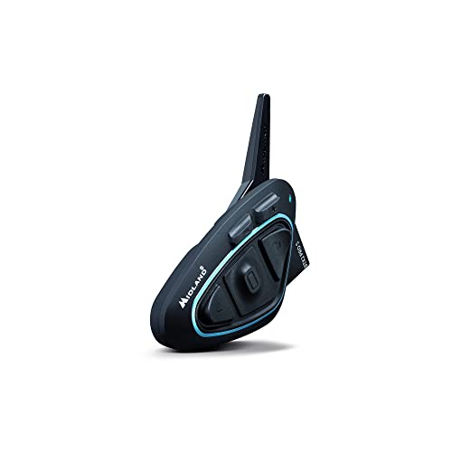 Midland BTX2 Pro S LR Single C1414.02, Bluetooth-Kommunikationssystem für Motorradfahrer, IPX6 Wasserdichtes Helm-Headset, Geräuschunterdrückung, bis 8 Personen, 23h und 1,6km Midland BTX2 Pro S LR Single C1414.02, Bluetooth-Kommunikationssystem für Motorradfahrer, IPX6 Wasserdichtes Helm-Headset, Geräuschunterdrückung, bis 8 Personen, 23h und 1,6km von Midland