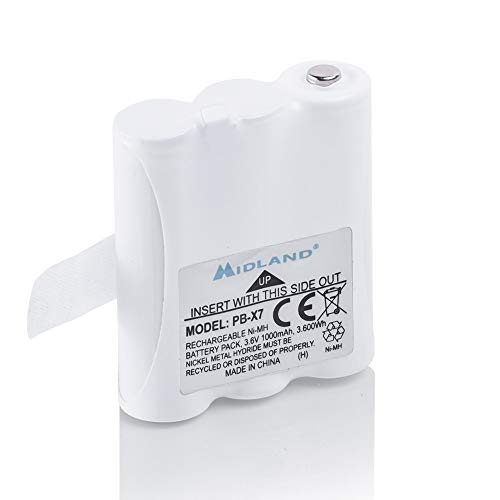 Midland C1301 PB-X7 1000mAh NI-Mh Akku für XT70 von Midland