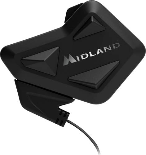 Midland C1410 BT Mini Single Motorrad-Gegensprechanlage Passend für (Helmtyp) alle Helmtypen von Midland