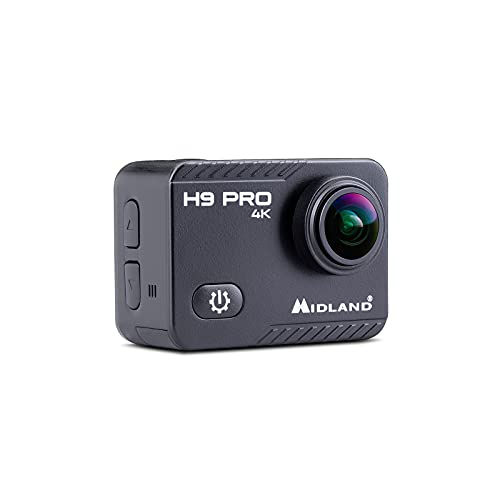 Midland H9 Pro WiFi Action Kamera, C1518, Ultra HD 4K von Midland