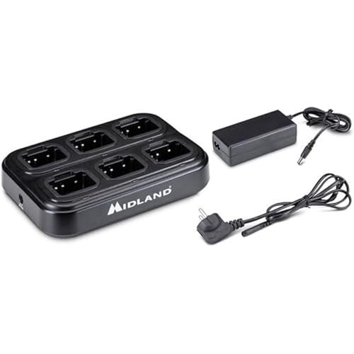 Midland Multi CA PB G15 PRO Mehrfachladegerät 6 Positionen von Midland