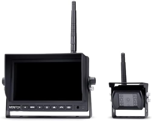 Midland Truck Guardian Pro – Funkkamera-System für LKW mit 7" Monitor, 1080p, Nachtsicht, integriertes Mikrofon, unterstützt bis zu 4 Kameras, schwarz, C1512 Midland Truck Guardian Pro – Funkkamera-System für LKW mit 7" Monitor, 1080p, Nachtsicht, integriertes Mikrofon, unterstützt bis zu 4 Kameras, schwarz, C1512 von Midland