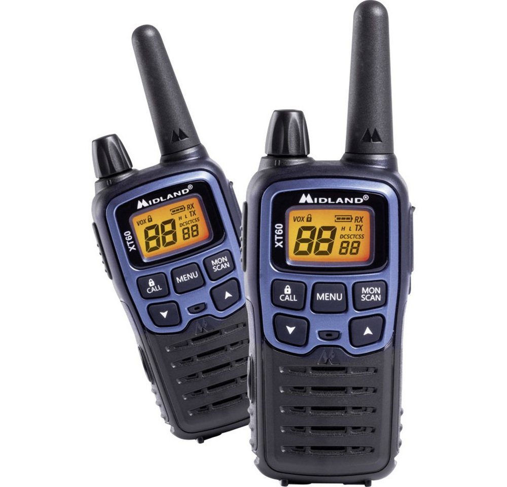 Midland Walkie Talkie Midland XT60 C1179 PMR/LPD-Handfunkgerät 2er Set Midland Walkie Talkie Midland XT60 C1179 PMR/LPD-Handfunkgerät 2er Set von Midland