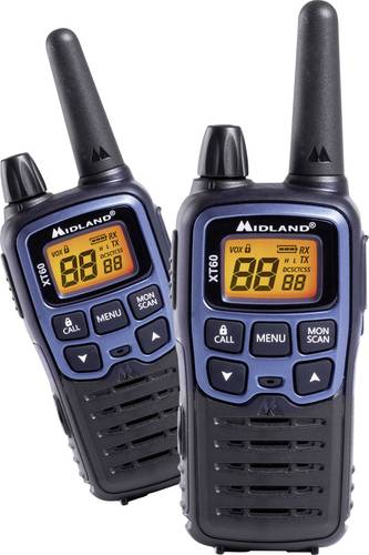 Midland XT60 C1179 PMR/LPD-Handfunkgerät 2er Set von Midland