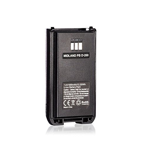 Midland pb-d200 Batterie, Schwarz Midland pb-d200 Batterie, Schwarz von Midland