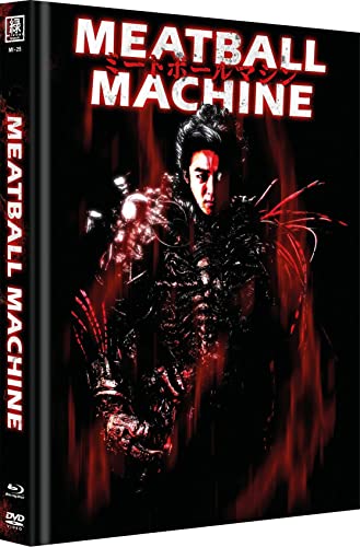Meatball Machine (2005) Uncut - Blu-ray + DVD Mediabook Cover "A" Limited Edition 250 Stück - Ein Splatterfest von Yudai Yamaguchi & Jun’ichi Yamamoto von Midori-Impuls
