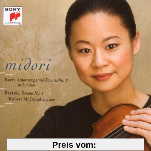 Bach: Sonata No.2 in a Minor/Bartok: Sonata No.1 von Midori