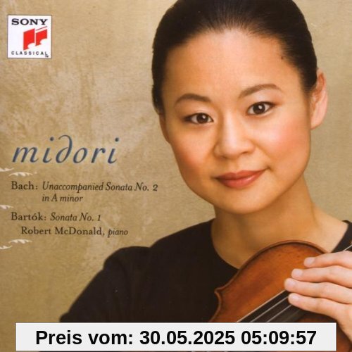 Bach: Sonata No.2 in a Minor/Bartok: Sonata No.1 von Midori