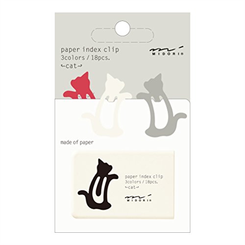 Midori Index Clips – Katze von Midori